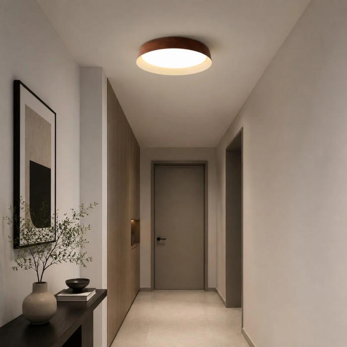 Plafoniera a LED Wabi-Sabi color legno HL3801