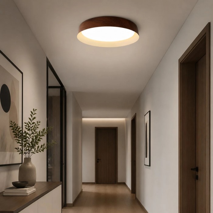 Plafoniera a LED Wabi-Sabi color legno HL3801