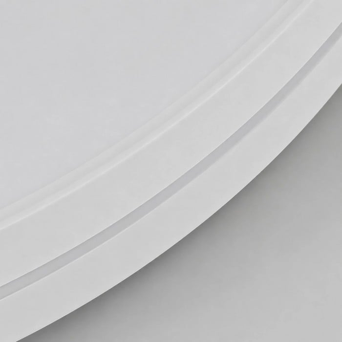 White Acrylic Sky Glow Flush Mount Ceiling Light HL3659