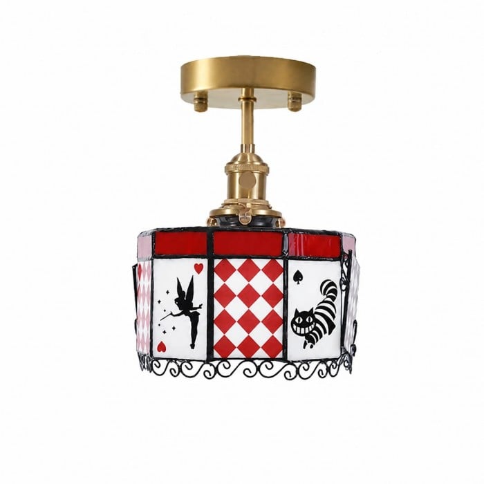 Alice Storybook glazen plafondlamp HL3724