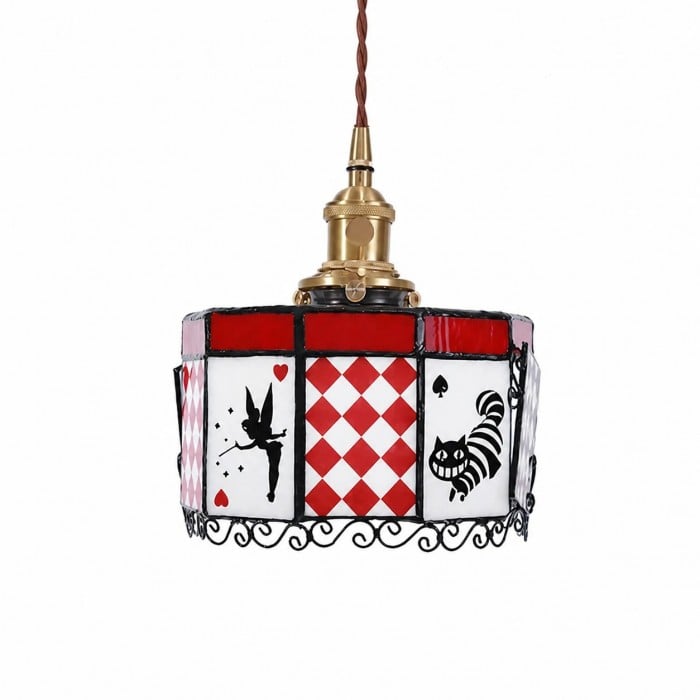 Alice Storybook glazen hanglamp HL3873