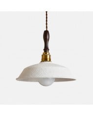 Lámpara colgante estilo campestre americano con diseño de hojas de palma HL3649