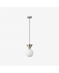Bauhaus holle enkele hanglamp HL3689