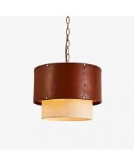 Vintage hanglamp van craqueléglas HL4083