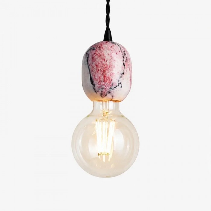 Bulgari paarse marmeren hanglamp HL3864