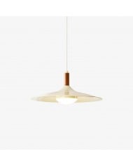 Lampa wisząca Sunset Amber Glass HL4033