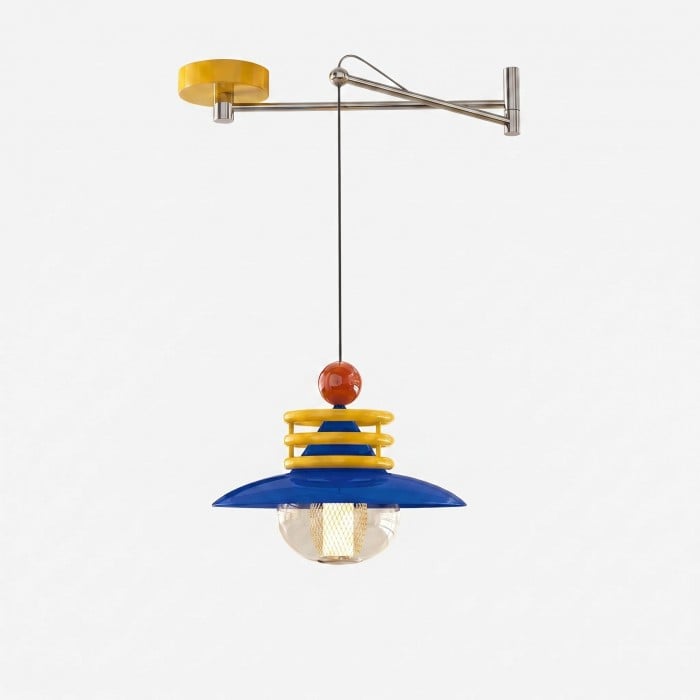 Lampa wisząca z metalu dopaminowego HL4027