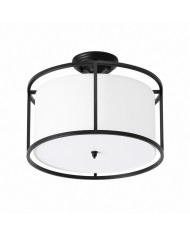 Vintage plafondventilator met lamp HL3778