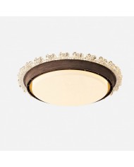 Rustieke metalen kooi plafondlamp HL3912