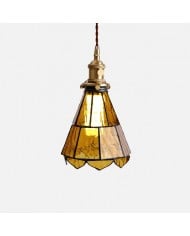 Vintage glazen hanglamp voor de keuken HL3622