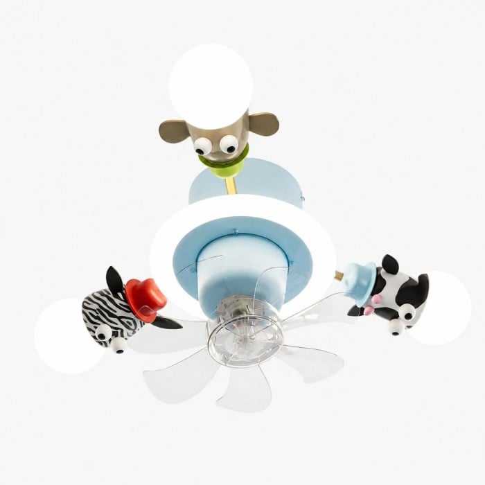 Plafondventilator met dierenmotief en volledig spectrum HL3730