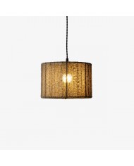 Vintage Leather Pendant Light HL3758