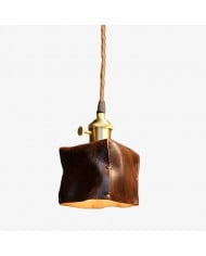Hand-Painted Terracotta Resin Pendant Light for Kitchen Islands HL4000
