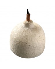 Lámpara colgante o de techo de cerámica vintage a rayas HL3994