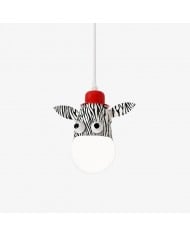 Suspension en tissu à motif floral coloré HL4461