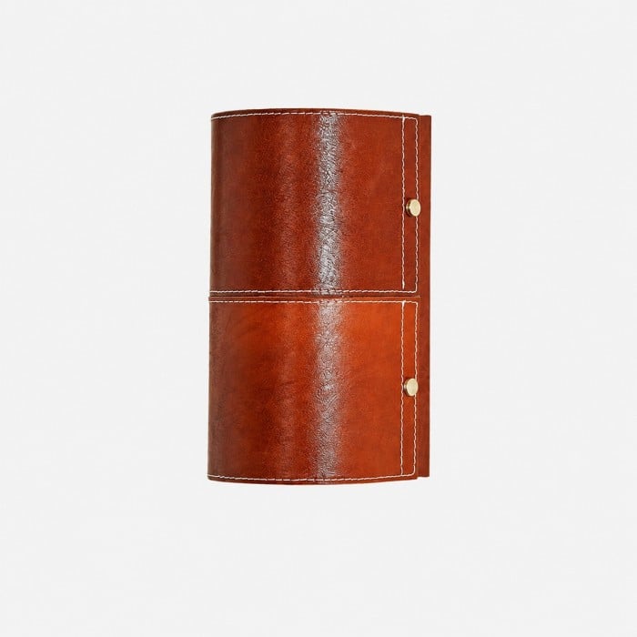 Leather Wrapped Up and Down Wall Sconce HL3911