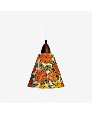Wabi-Sabi linnen trommel hanglamp HL4168