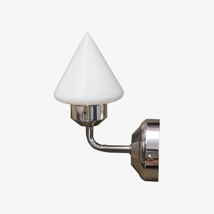Metal And Glass Wall Sconce HL4032