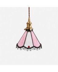 Natuurlijke handgemaakte papieren hanglamp HL3708