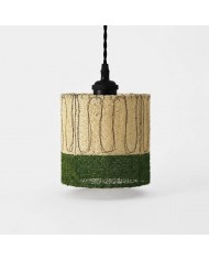 Hanglamp van geel travertijn HL3866