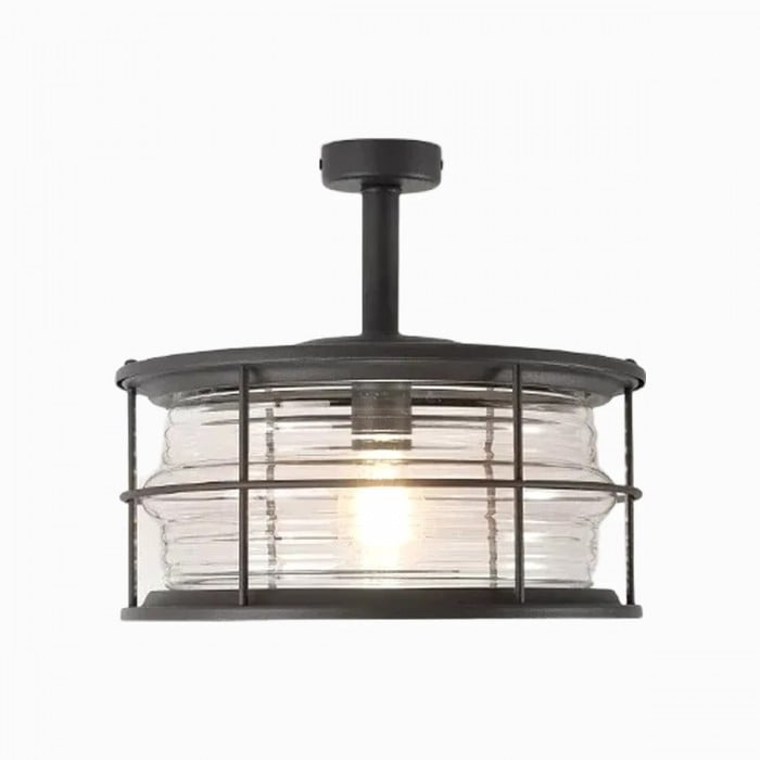 Farol de techo de cristal para exteriores HL3697