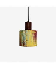 Prismatic French Leather Pendant Light HL3701