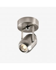 Kleine glazen plafondlamp met schelpvormige kap HL3877