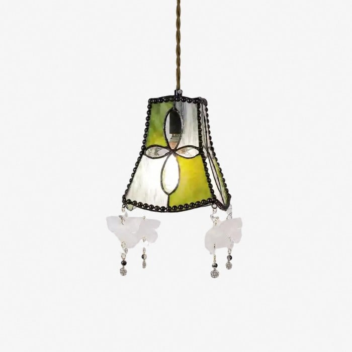 Hanglamp met schelp- en vlindermotief HL3991