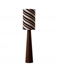 Lampadaire minimaliste noir intelligent avec télécommande HL4142