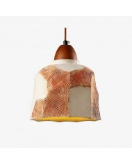 Lampa wisząca z krakingowego szkła HL3859