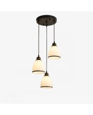 Wisząca lampa witrażowa w stylu Tiffany HL3650