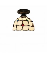 Moderne crèmekleurige kegelvormige LED-plafondlamp HL4106