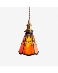 Lampa wisząca z trawertynu z fakturą naturalnego kamienia HL3869