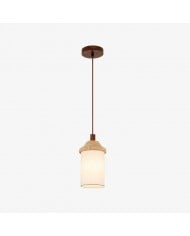 Nowoczesna minimalistyczna metalowa lampa wisząca do salonu lub sypialni HL4132