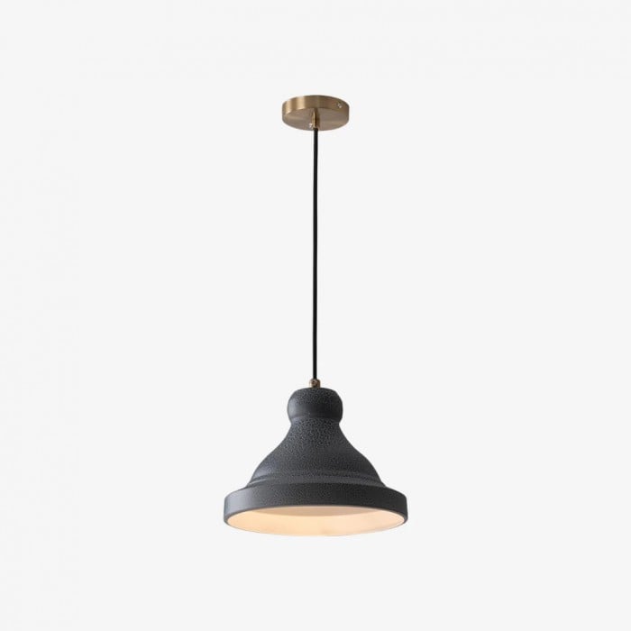 Dreifarbige Metallkuppel-Pendelleuchte HL3883