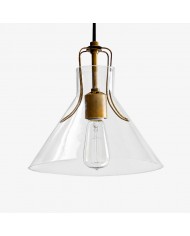 Lampa wisząca do pokoju dziecięcego z motywem jednorożca i malowanymi detalami koni HL3879