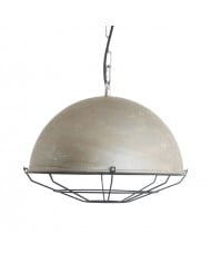 Rustieke industriële hanglamp van massief hout, collectie HL3751