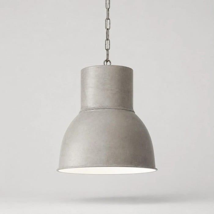 Vintage Rust Finish Industrial Pendant Light HL3956