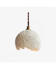 Lámpara colgante Wabi Sabi Stone, lámpara de techo LED cálida para dormitorio, bar de comedor e isla de cocina HL3920