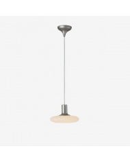 Weiße Keramik-Messing-Pendelleuchte HL3618