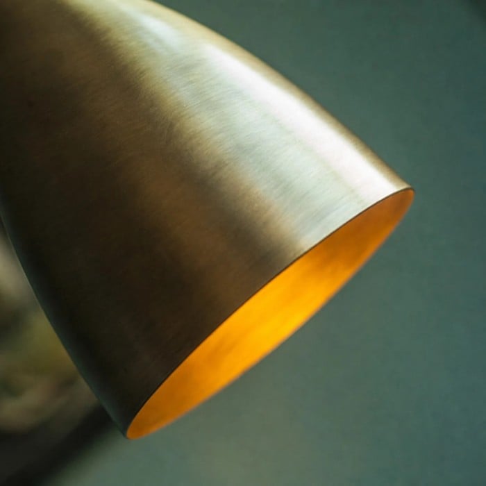 Mini hanglamp van verouderd messing HL4554