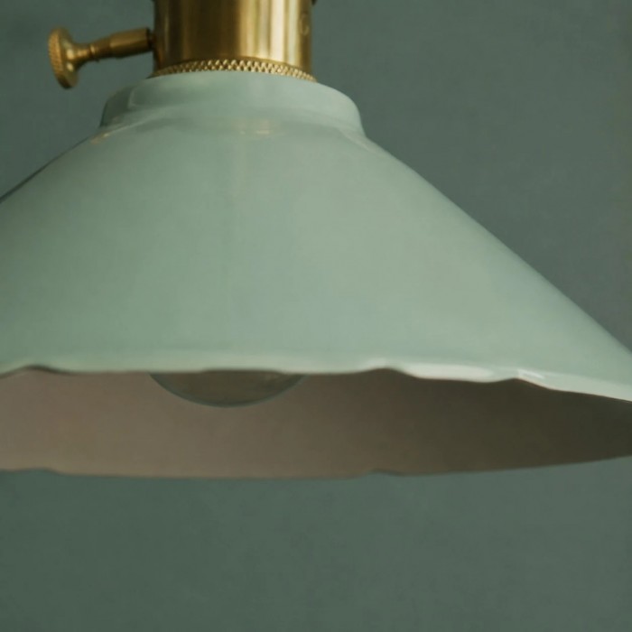 Antique Celadon Ceramic Pendant Light HL4545