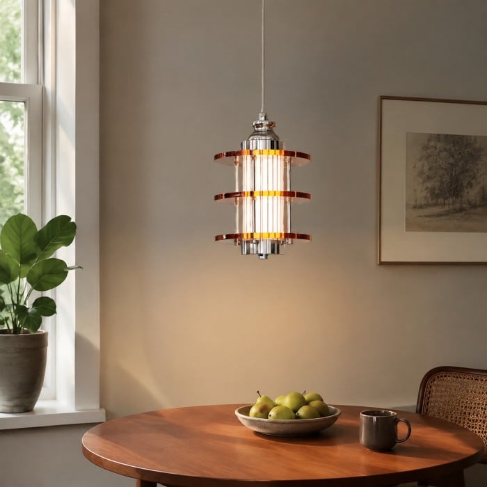 Bauhaus Acrylic LED Pendant Light HL4379