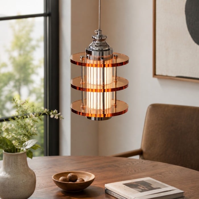 Bauhaus Acrylic LED Pendant Light HL4379