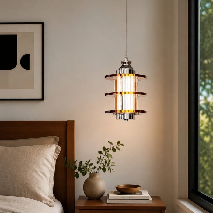 Bauhaus Acrylic LED Pendant Light HL4379