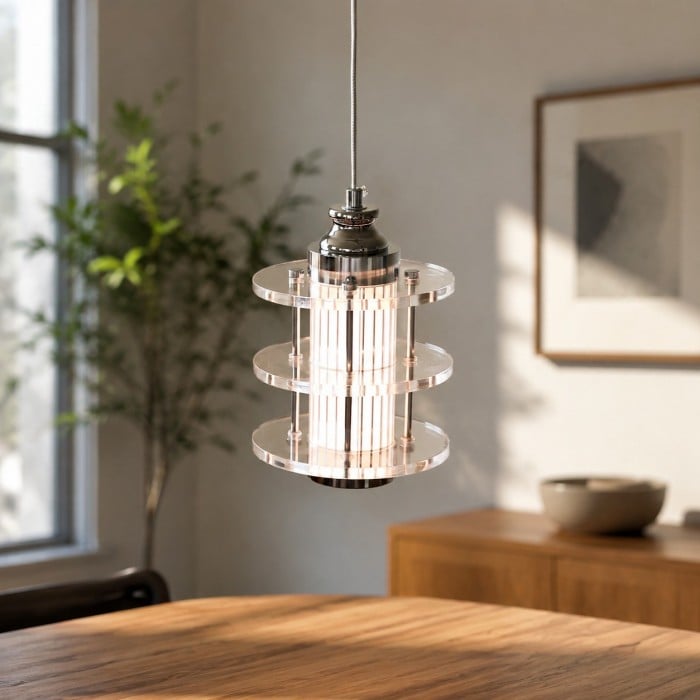 Bauhaus Acrylic LED Pendant Light HL4379