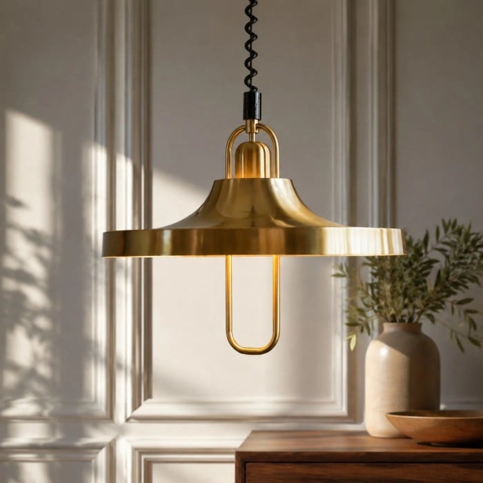 Bauhaus Adjustable Pull-Down Pendant Light HL4494