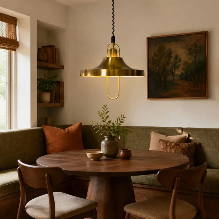 Bauhaus Adjustable Pull-Down Pendant Light HL4494