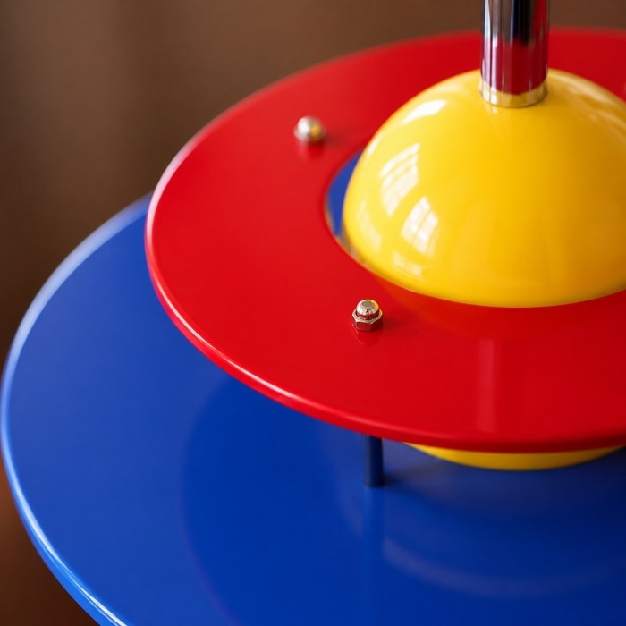Bauhaus Color Block Pendant Light HL4337