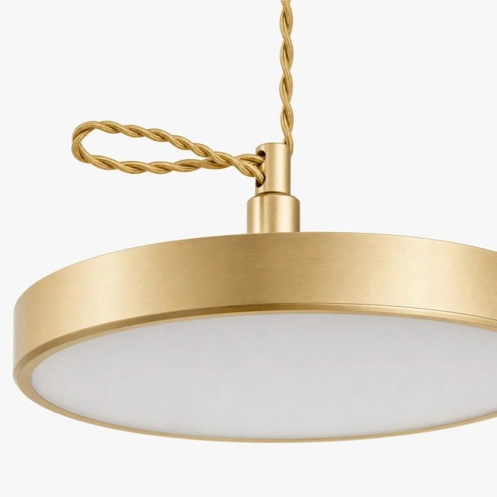 Lámpara colgante de anillo descentrado Bauhaus HL4218